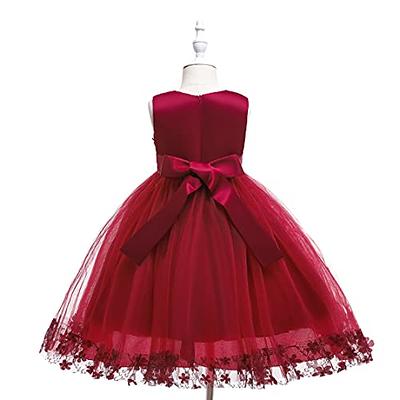 Catrin Dress in Crimson - Joyfolie