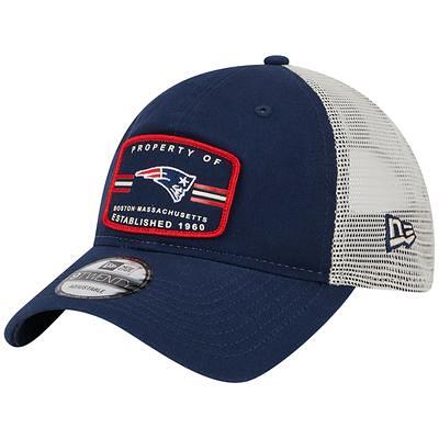 New England Patriots Pro Standard Script Wordmark Snapback Hat - Navy