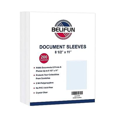 PERFORMORE 25 Pack of 8.5” x 14” Heavyweight Landscape Sheet Protectors,  Legal Paper Sleeves, Clear Archival Quality, Horizontal Legal Size Clear  Sheet Protectors for Binders Documents - Yahoo Shopping