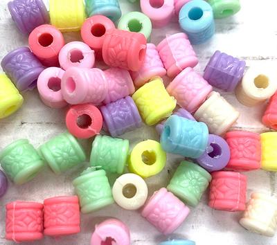  50pcs 20mm Bubblegum Beads DIY Pen Beads, Colorful Chunk Bubble  Gum Beads Bulk Mix with Round Spacers, Extender Chains, Beading Cord for  Pen Bag Chain Making Bracelet Necklace Jewelry Crafts 