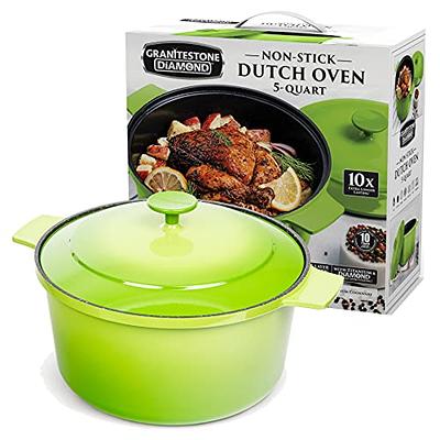 Healthy Living Enamel Cast Iron Dutch Oven- 3qt. - Yahoo Shopping