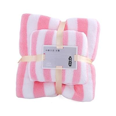 Coral Velvet Towel Set, Soft Hand Towel Bath Towel, Highly