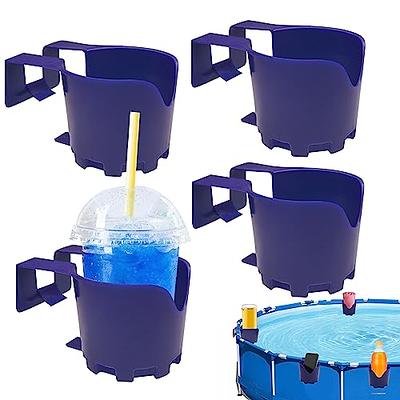 homfanseec 4Pcs Poolside Cup Holders for Above Ground Swimming