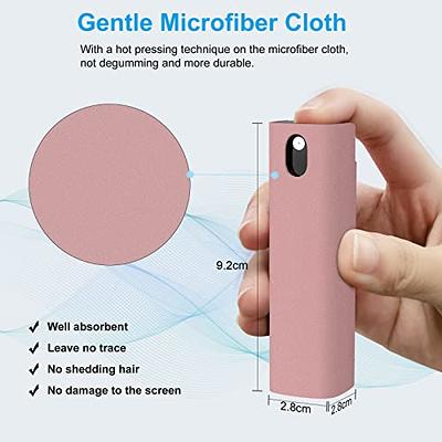 Screen Cleaner, 3-in-1 Portable Touchscreen Mist Cleaner Spray & Microfiber  Cloth, Fingerprint-Proof Spray and Wipe Cleaner for Phone, Laptop, Tablet