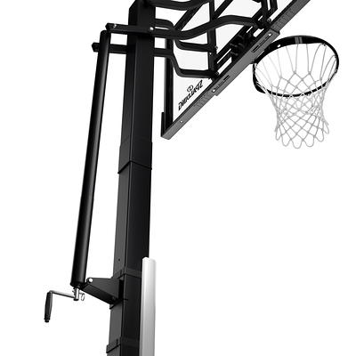 Spalding NBA 60 In. Acrylic Screw Jack Portable Basketball Hoop