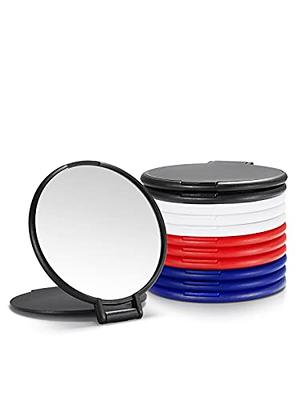 Getinbulk Compact Mirror Bulk, Round Makeup Mirror for Purse, Set of 12  (4-Color), Red,blue,black,white - Yahoo Shopping