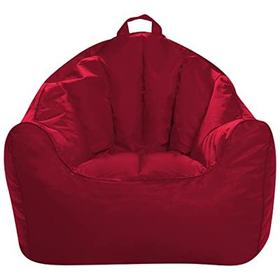 Bean Bag Chair with Ottoman, Comfy Beanbag Chair for Adults with Memory  Foam Filler, Lazy Bean Bag Sofa with Stool, Cozy Lounge Chair for Teens and