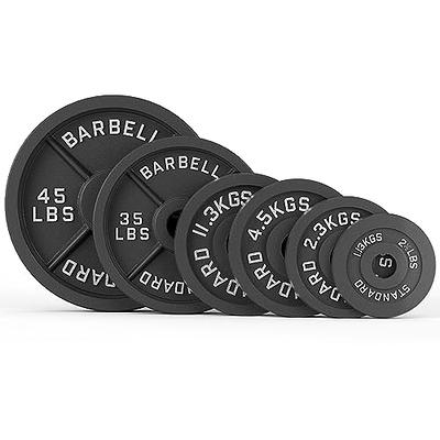 Gray Cast Iron Olympic Plate Sets - Weight Plate Sets