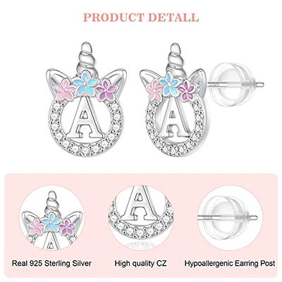 Amazon.com: Unicorn Earrings For Little Girls