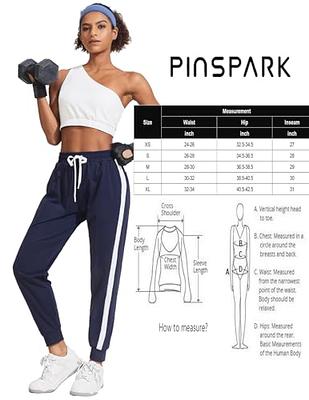 Women Sweatpants Lightweight Yoga Joggers Athletic Workout Pants with  Pockets Running High Waist Cuff Sports – PULI