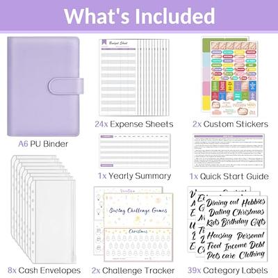 Custom A6 Budget Binder Bundle