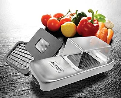  Alligator Vegetable Chopper, Manual Hand Food Chopper with  Container, Perfect Onion Chopper and Salad Chopper, Effortlessly Chop,  Dice & Slice Vegetables