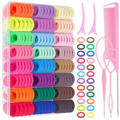 1000 Pcs Rubber Bands Hair Band Soft Elastic Hair Accessories Braids Mini  Hair Ties Stretchy Hair Ties No Damage Rubber Bands for Hair Made in  Vietnam