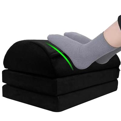 ErgoFoam Foot Rest for Under Desk at Work Chiropractor-Endorsed