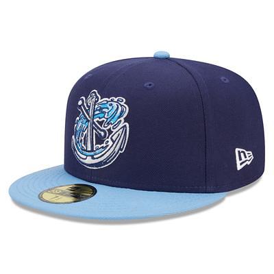 New Era Men's White, Navy Charleston RiverDogs Marvel x Minor League 59FIFTY Fitted Hat - White, Navy