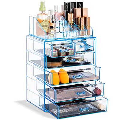 mDesign 2 Drawer Plastic Vanity Storage Makeup Organizer | Target