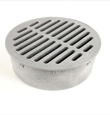 Premium USA Made 3 Inch Black Outdoor Round Flat Drain Grate Cover - Fits  3 Inch Sewer & PVC Drain Pipe/Fittings, Also Fits Triple Wall Pipe 