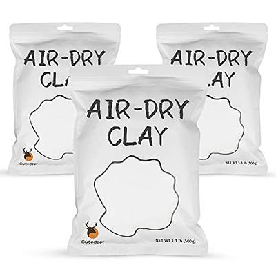 RUBFAC Air Dry Clay for Kids, 50 Colors DIY Modeling Clay Kit with  Accessories in Container Box Magic Clay for Arts Crafts DIY Gift