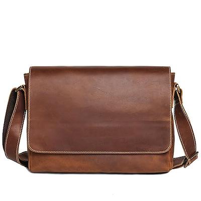 Real Cowhide Crossbody Bag Messenger Purse