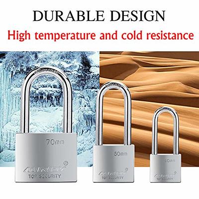 Mindy 70mm Heavy Duty Lock Warehouse Waterproof Keyed Padlock High Security Padlock with 4 Keys