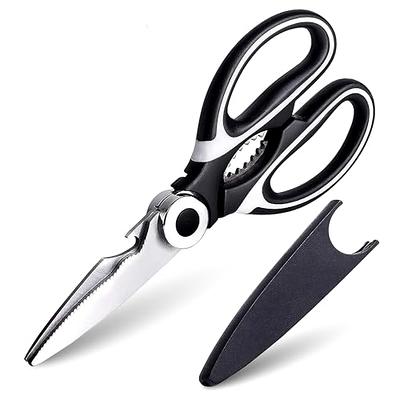 Smart Kitchen Shears with Cover Scissors - Kitchen Gadgets Utility