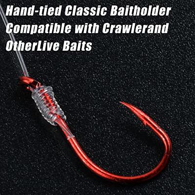 Walleye Spinner Rig Kit, 5 Pack Crawler Harness Walleye Live Bait Rigs  Colorado Spinner Blades for Lure Making Octopus Hook Freshwater Saltwater  Fishing Bait Rig for Walleye Trout Salmon - Yahoo Shopping