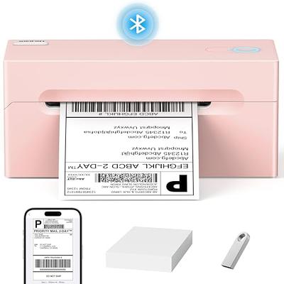  Bluetooth Thermal Label Printer 4X6 - Wireless Shipping Label  Printer for Small Business & Packages - Thermal Label Printer Bluetooth,  Shipping Label Printer Compatible with iPhone, USPS,  : Office  Products