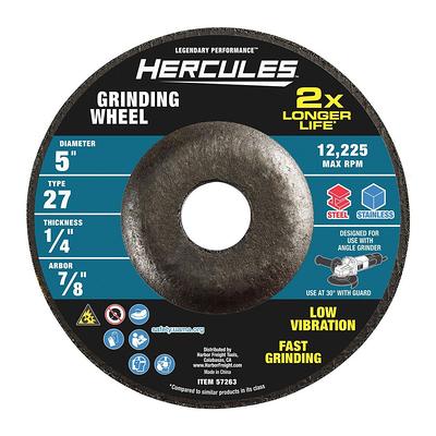 4 1/2-inch x 1/4-inch x 7/8-inch Type 27 Grinder Wheel/Disc for Masonry  Grinding