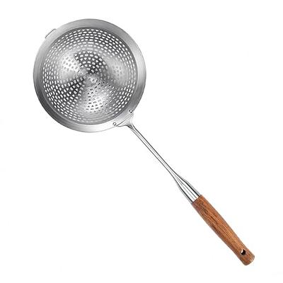 RJ Legend Stainless Steel Kitchen Accessory Utensils Set - Spider Wired  Pasta & Noodle Spoon, Fine Mesh Strainer for Cooking, Anti-Grease Fry Away  Ladle, Solidifier Pot, Fat Separator, 7 - Inches - Yahoo Shopping