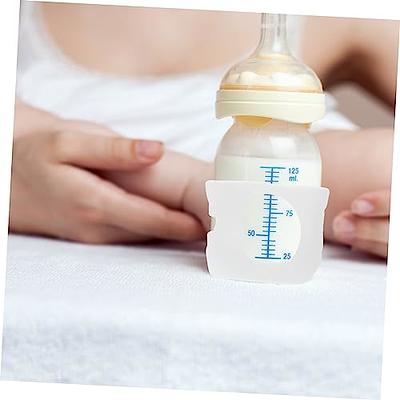 Glass Baby Drink Bottles with Straw Baby Milk Feeder Set with Silicone  Cover Anti-drop Child Feeding Bottle Glass Baby Bottle