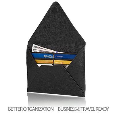 Otto Angelino Angelino Real Leather Passport Wallet, RFID Blocking