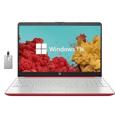 HP 15.6 FHD Laptop, AMD Ryzen 5-5500U Processor, 32GB RAM, 2TB PCIe SSD,  AMD Radeon Graphics, HD Webcam, Bluetooth, Wi-fi, Windows 11 Pro, Blue,  32GB Hotface USB Card 