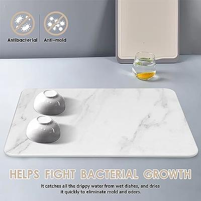 Stone Drying Mat For Kitchen Counter, Super Absorbent, Heat