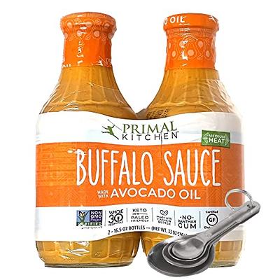 Pack of 2][Free Measuring Spoon] Primal Kitchen Buffalo Sauce, No Dairy,  Whole 30 Approved, Keto & Paleo Certified - Family Size 16.5 Ounce - Yahoo  Shopping