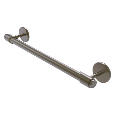 Allied Brass Clearview 36-in Wall Mount Single Towel Bar - Unlacquered Brass