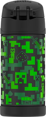 THERMOS FUNTAINER SS BOTTLE MINECRAFT 16OZ