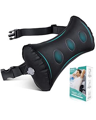 Inflatable Lumbar Support Massage Pillows - for Back Pain Relief