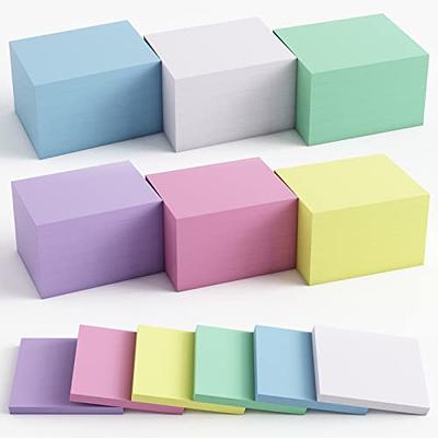 EOOUT 36 Pads Sticky Notes with Pastel Colors, 1.5x2 Inch Mini