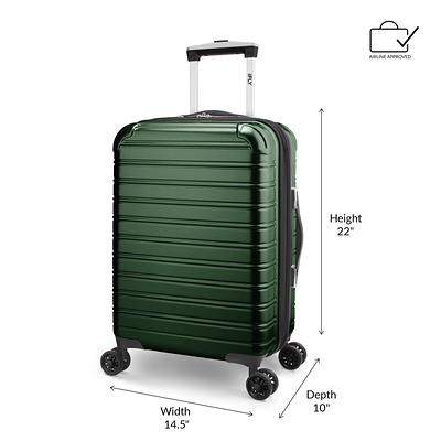 IFLY Rolling Luggage Hardside Spectre Versus Clear Luggage 24
