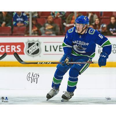 Quinn Hughes Vancouver Canucks Autographed 16 x 20 Reverse Retro Jersey  Skating Photograph