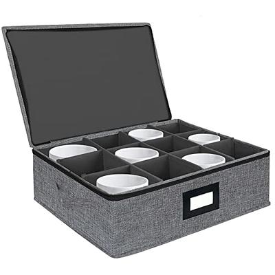 VERONLY Stemware Storage Cases, Wine Glass Storage Box Containers
