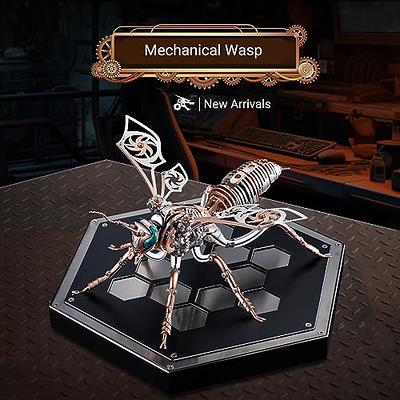 MHWTTY 3D Metal Puzzles for Adults Model Kits: DIY Build Mechanical Wasp  Metal Assembly Toy Steel Jigsaw Brain Teaser Puzzle for Men (Rose Gold-Wasp Metal  Puzzle) - Yahoo Shopping