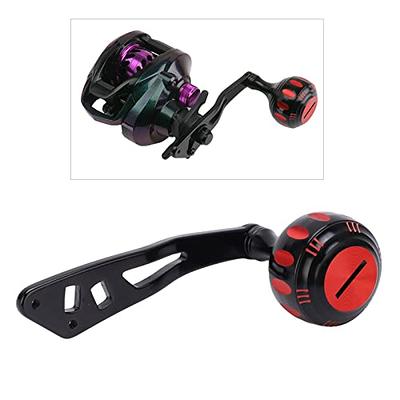 Metal Single Power Baitcasting Fishing Reel Handle W/EVA Knob Replacements  Golden