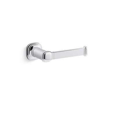 KOHLER Parallel Polished Chrome Wall Mount Double Post Toilet Paper Holder  with Storage in the Toilet Paper Holders department at
