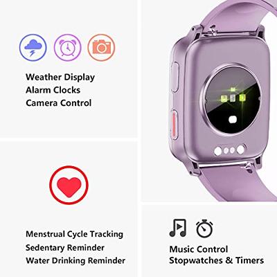 2023 Smart Watch,Fitness Activity Tracker 1.72Touch Screen Fitness Watch  with Heart Rate Sleep Monitor,Blood Oxygen,Step Counter for Men Women Kids