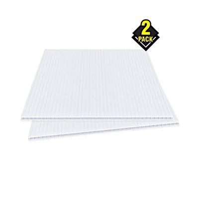 Corrugated Plastic Sheet - Corrugated Plastic Board, 4mm White coroplast  Board 6 x 12 Inches, Coroplast Sheets - Corrugated Plastic Signs -  coroplast - corrugated Plastic Poster Board (2 Pack) - Yahoo Shopping