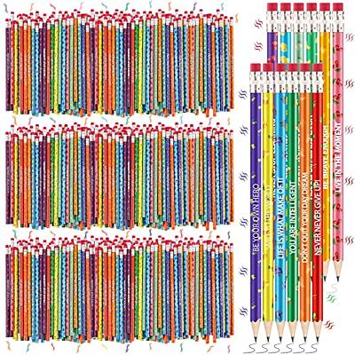 Scented Inspirational Motivational Pencils Student Colorful Fruit Pencils  Cute Pencils with Eraser Wood Graphite Pencil for Girls Kids Boys School  Students Gifts Supplies (360 Pcs) - Yahoo Shopping