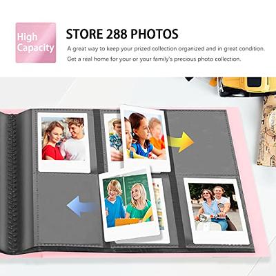 Photo Album for Fujifilm Instax Mini Camera, Polaroid Camera, Instax Photo  Album with Memo Areas, 180 Pockets 2x3 Photo Album with Writing Space for  Instax Mini 11 9 8 40 Evo Instant