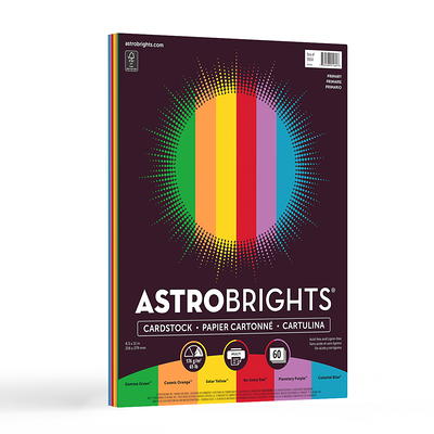 Astrobrights Colored Cardstock, 8.5 x 11, 65 lb./176 gsm, Primary  Assortment, 60 Sheets - Yahoo Shopping