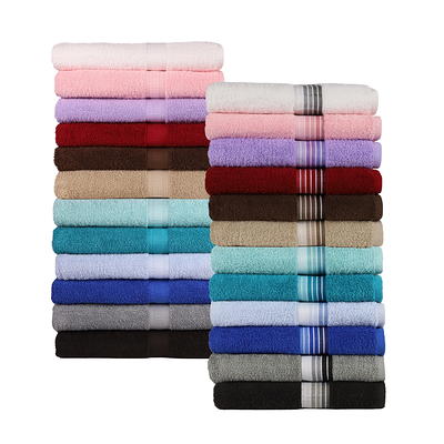 Mainstays Microfiber Assorted Solid Colors Dishcloths, 18 Piece 